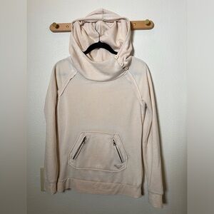 Roxy | Women's Cream High Neck Hoodie